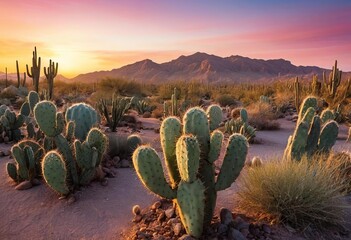 cactus in the desert