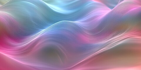 Fototapeta premium Soft and soothing pastel colored graphic design wallpaper featuring elegant patterns, creating a calm and serene atmosphere