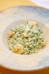 Creamy Shrimp and Herb Risotto