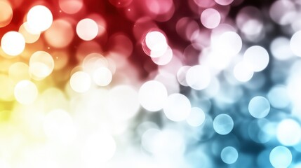 Fototapeta premium A blurry image of a colorful bokeh background