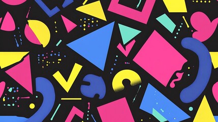 Abstract geometric pattern design (2)