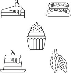 Chocolate Day vector,Gourmet gift,Chocolate,Chocolate bar,Chocolate truffles,Chocolate lovers,Candy icon symbol