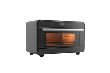 Obraz premium Smart Oven Isolated on transparent Background for Modern Kitchen Use and Home Cooking