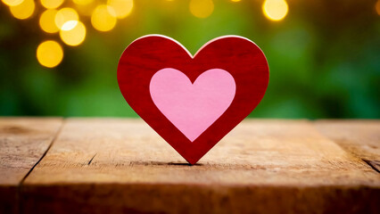 Fototapeta premium Love Heart