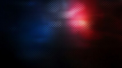 Abstract dark background with red and blue lights