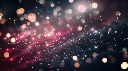 Fototapeta premium Abstract festive bokeh lights
