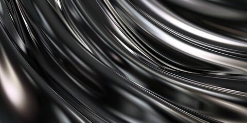 Abstract silver metallic gradient background