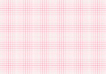 2色のシンプルな方眼紙の背景イラスト（ピンク）