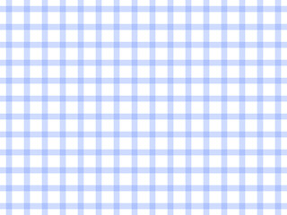 キッチンクロス風のチェック柄の背景（ブルー）