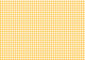 オレンジ色のギンガムチェックの背景