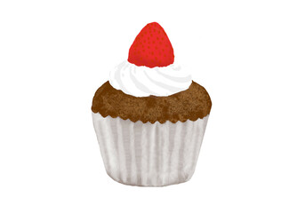 カップケーキのイラスト