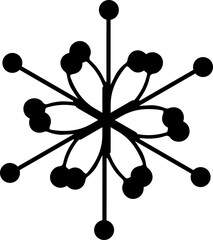 a floral  vector motif design