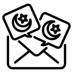 Greeting card icon