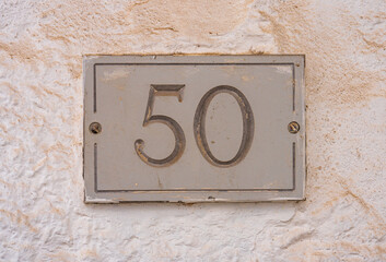 House number 50