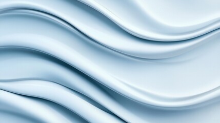 Obraz premium a close up of a blue fabric with wavy lines
