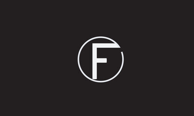 F, FF, F, Abstract Letters Logo Monogram	