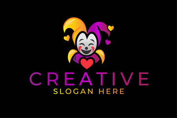 funny cartoon character playful circus 
