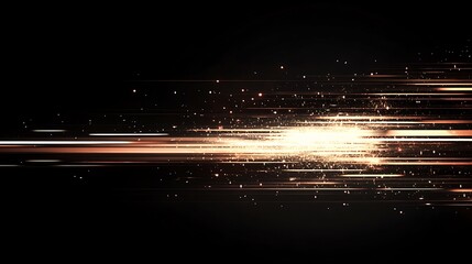 Abstract light streaks, motion blur, explosion. Background, dynamic. Stock photo