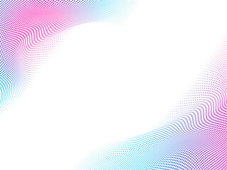 Halftone gradient background