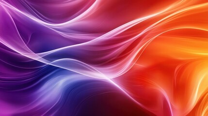 Obraz premium Abstract Colorful Swirls: A Symphony of Hues