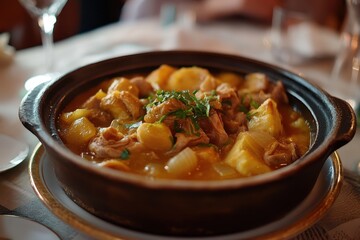 Tripe soup from Hungary