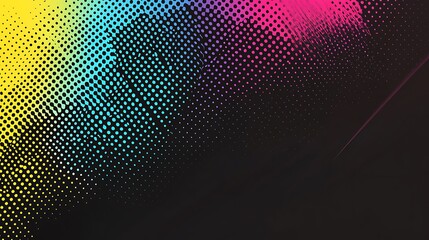 Abstract colorful halftone background design (1)