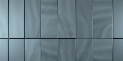 Obraz premium Abstract Textured Metallic Panel Background with Subtle Variations in Tone and Sheen