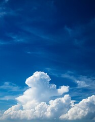 青い空と白い雲（Blue sky and white clouds）
