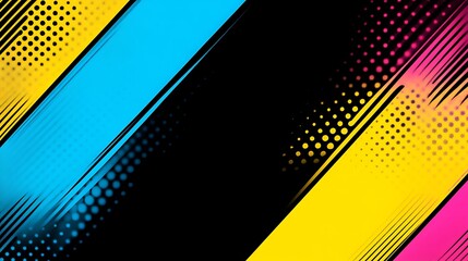 Abstract vibrant diagonal stripes (2)