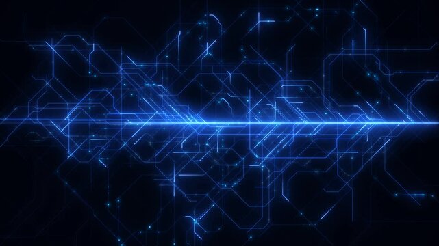AI artificial intelligence data mining circuit board electronic deep learning Computer chip technology. Futuristic cyber innovation automation brain. cyber innovation cyberpunk. CPU digital data loop
