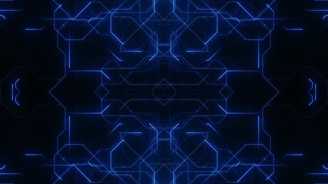 AI artificial intelligence data mining circuit board electronic deep learning Computer chip technology. Futuristic cyber innovation automation brain. cyber innovation cyberpunk. CPU digital data loop