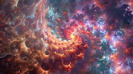 Abstract Nebula Wallpaper