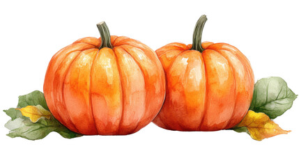 pumpkin isolated on white background