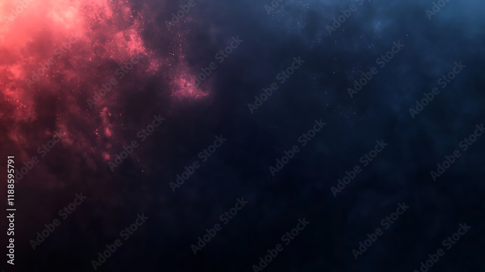 Poster abstract space nebula backdrop