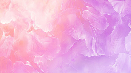 Fototapeta premium Abstract blurred background of pink petals pastel floral bouquet flowers, grunge soft colors romantic botanical gradient aesthetic flow bloom dreamy vintage texture pattern painting illustration