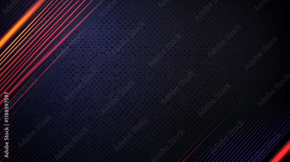 Poster Abstract diagonal lines background