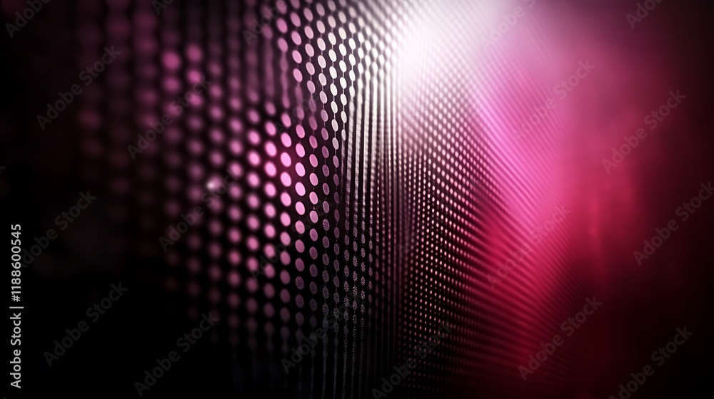 Poster abstract red and black display screen