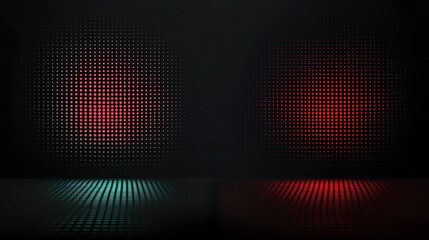Abstract LED screen display stage background