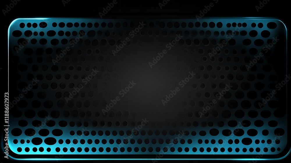 Aufkleber abstract digital display graphic