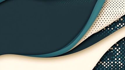 Abstract design, layered shapes, color combinations, trendy background, graphic element, website mockup