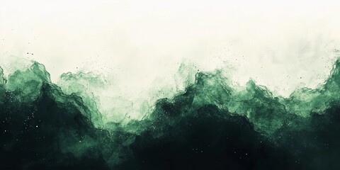 Fototapeta premium Grainy green, white, and black textured background with a noisy effect, perfect for modern design projects, book illustration style