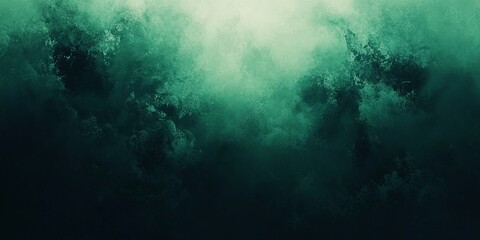 Fototapeta premium Grainy green, white, and black textured background with a noisy effect, perfect for modern design projects, book illustration style