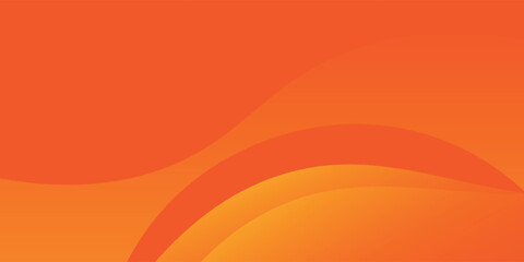 abstract orange background with dynamic waves layer