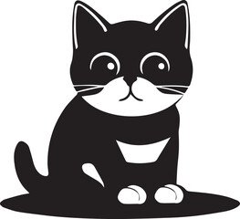 Cat Silhouette Outline