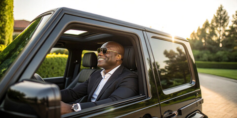 Vibrant and Stylish Man on a Bright and Sunny Summer Morning