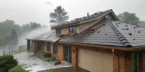 Resilient Shingles and Sturdy Structure of a Hail-Resistant Roof: A Durable Choice