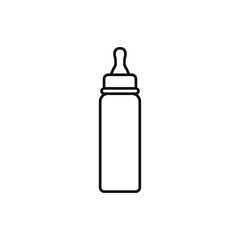 Baby bottle icon.