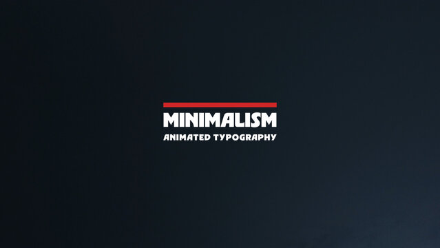 Typography - Focused Text Animation for Explainer Videos