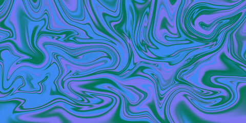 Vibrant abstract image with swirling blue, green, and purple hues, creating a mesmerizing, fluid effect. © RizzDesign