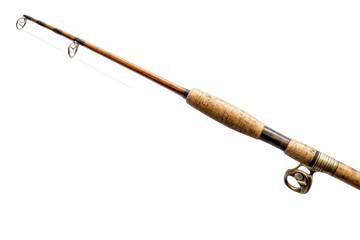 Professional Fishing Rod Isolated on transparent for Marketing Use